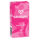 LIFESTYLES CONDOMS PARTY MIX 10 PACK thumbnail 1