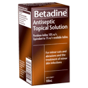BETADINE ANTISEPTICTOPICAL SOLUTION 100ML thumbnail 1