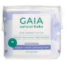 GAIA COTTON CLEANSING PADS LARGE 40 PACK thumbnail 1