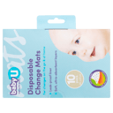 BABY U DISPOSABLE CHANGE MATS 10 PACK thumbnail 4