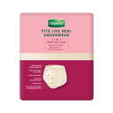 DEPEND WOMEN REAL FIT UNDERWEAR REGULAR 7D X-LARGE 8 PACK thumbnail 4