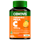 CENOVIS MEGA C 1000MG 60 TABLETS thumbnail 1