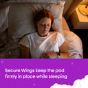 U BY KOTEX PADS EXTRA OVERNIGHT LONG WINGS 8 PACK thumbnail 9