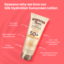 HAWAIIAN TROPIC SILK HYDRATION FRAGRANCE FREE FACE 50+ 100ML thumbnail 5