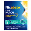 NICABATE STEP 1 21MG CLEAR PATCH 14 PACK thumbnail 10