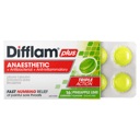 DIFFLAM PLUS ANAESTHETIC PINEAPPLE LIME THROAT 16 LOZENGES thumbnail 8