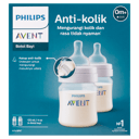 AVENT CLASSIC FEEDING BOTTLE ANTI COLIC 125ML 2 PACK thumbnail 2
