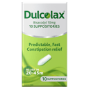 DULCOLAX CONSTIPATION RELIEF SUPPOSITORIES 10 PACK thumbnail 2
