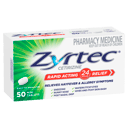 ZYRTEC MINI 50 TABLETS thumbnail 1