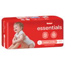 HUGGIES ESSENTIALS NAPPIES WALKER 44 PACK thumbnail 1
