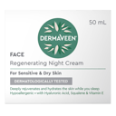 DERMAVEEN FACE REGENERATING NIGHT CREAM 50ML thumbnail 2