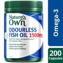 NATURES OWN ODOURLESS FISH OIL 1500MG 200 CAPSULES thumbnail 10
