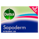 DETTOL SAPODERM HYGIENIC BODY SOAP FOR ACNE OILY SKIN 3 PACK thumbnail 5