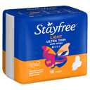 STAYFREE PADS ULTRA THIN LIGHT WINGS 16 PACK thumbnail 1