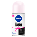 NIVEA WOMEN ANTIPERSPIRANT B&W INVISIBLE CLEAR 48H ROLL ON 50ML thumbnail 1
