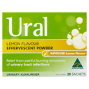URAL EFFERVESCENT POWDER LEMON SACHETS 28 PACK thumbnail 2
