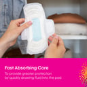 U BY KOTEX PADS EXTRA SUPER WINGS 14 PACK thumbnail 5
