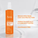 AVENE SUNSITIVE SUNSCREEN SPRAY SPF 50+ 200ML thumbnail 5