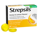 STREPSILS HONEY & LEMON 48 LOZENGES thumbnail 1