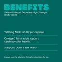 SWISSE ODOURLESS FISH OIL 1500MG 400 CAPSULES thumbnail 3