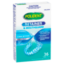 POLIDENT RETAINER & MOUTH GUARD 36 TABLETS thumbnail 1