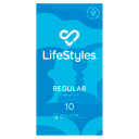 LIFESTYLES CONDOMS REGULAR 10 PACK thumbnail 2