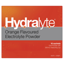 HYDRALYTE POWDER SACHETS ORANGE 10 PACK thumbnail 9