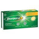 BEROCCA EFFERVESCENT MANGO AND ORANGE 30 TABLETS thumbnail 1