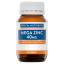 ETHICAL NUTRIENTS MEGA ZINC 40MG 60 TABLETS thumbnail 5