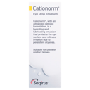 CATIONORM PRESERVATIVE FREE MULTI DOSE EYE DROPS 10ML thumbnail 4