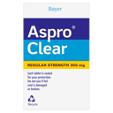 ASPRO CLEAR ASPIRIN 300MG 60 EFFERVESCENT TABLETS thumbnail 3