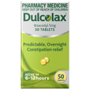 DULCOLAX CONSTIPATION RELIEF 5MG 50 TABLETS thumbnail 1