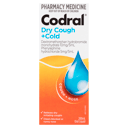 CODRAL DRY COUGH & COLD LIQUID 200ML thumbnail 2