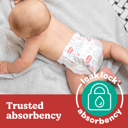 HUGGIES ESSENTIALS NAPPIES NEWBORN 28 PACK thumbnail 8