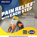 SCHOLL IN BALANCE LOWER BACK ORTHOTIC INSOLES L thumbnail 3