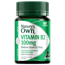 NATURES OWN VITAMIN B2 100MG 100 TABLETS thumbnail 1