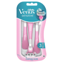 GILLETTE VENUS SENSITIVE DISPOSABLE RAZOR 3 PACK thumbnail 1