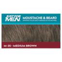 JUST FOR MEN MOUSTACHE & BEARD MED BROWN thumbnail 5