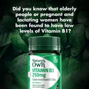 NATURES OWN VITAMIN B1 250MG 75 TABLETS thumbnail 3