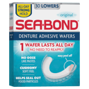 Sea Bond SEA-BOND DENTURE ADHESIVE LOWER STRIPS 30 thumbnail 1