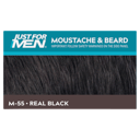 JUST FOR MEN MOUSTACHE & BEARD REAL BLACK thumbnail 5