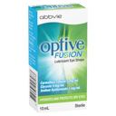 OPTIVE FUSION LUBRICANT EYE DROPS 10ML thumbnail 1