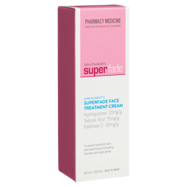 PLUNKETTS SUPERFADE FACE TREATMENT CREAM 40ML