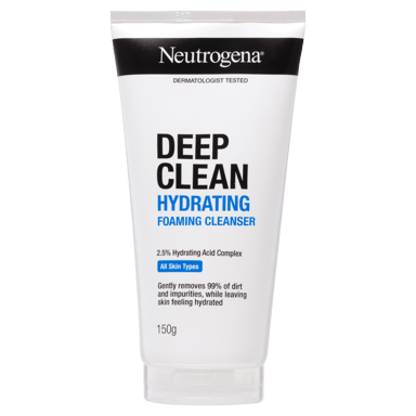 NEUTROGENA DEEP CLEAN HYDRATING FOAMING CLEANSER 150G