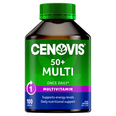 CENOVIS 50+ MULTI 100 CAPSULES