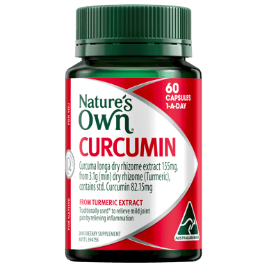NATURES OWN CURCUMIN 60 CAPSULES