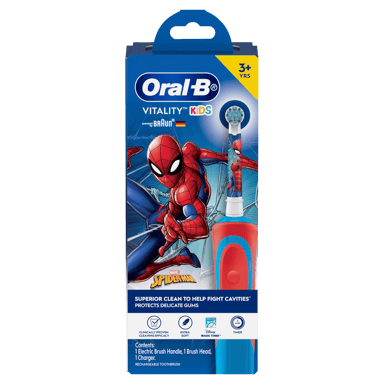 ORAL-B ELECTRIC TOOTHBRUSH SPIDERMAN ECOBOX 1 PACK