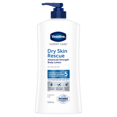VASELINE EXPERT CARE ADVANCED STRENGTH BODY LOTION 550ML