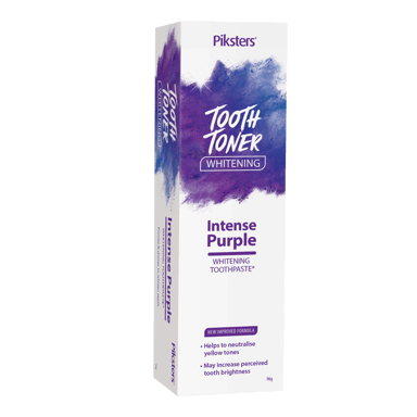 DESIGNER WHITE TOOTH TONER TOOTHPASTE INTENSE PURPLE 96G