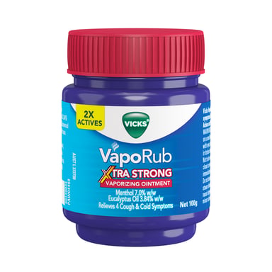 VICKS VAPORUB XTRA STRONG OINTMENT 100G